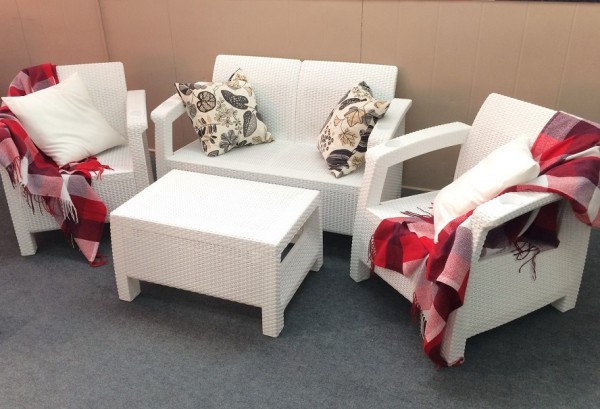 Комплект Yalta Terrace Set белый купить в Ельце