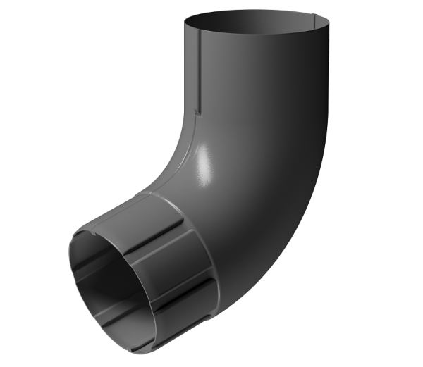 Колено 72° D90 Döcke STAL PREMIUM Графит, (RAL 7024) купить в Ельце