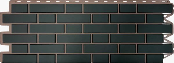 Фасадная панель Альта-Профиль, Кирпич Клинкерный, Графит купить в Ельце