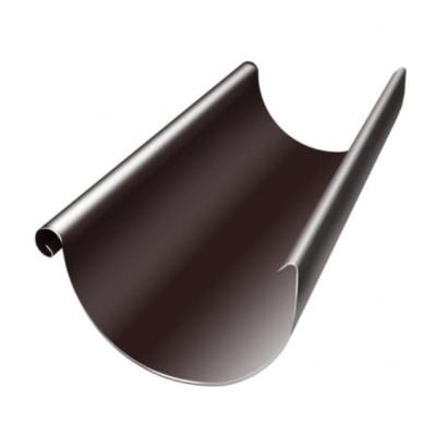 Водосток Grand Line 150x100 – Желоб 3м RAL 8017