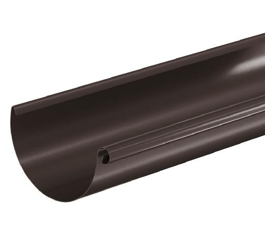 Водосток Aquasistem, система 125x90 - Водосточный желоб 3.00м RR 32 Тёмно Коричневый купить в Ельце