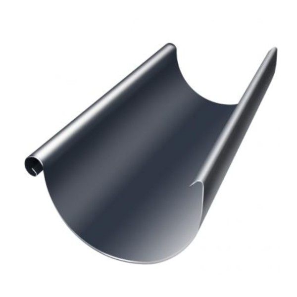 Водосток Grand Line 125x90 – Желоб 3м RAL 7024 купить в Ельце