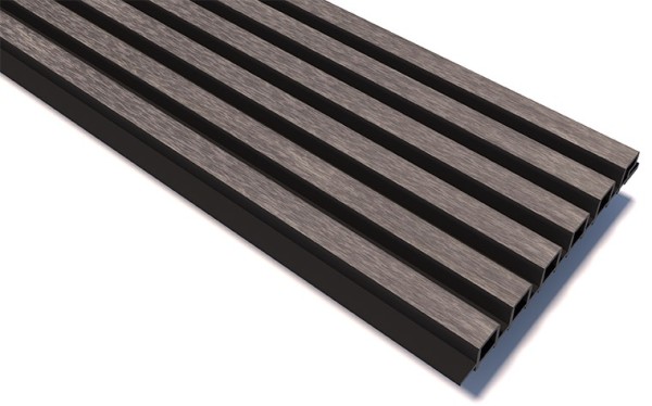 Реечные панели WOODVEX Lines Ultra Smoke gray купить в Ельце