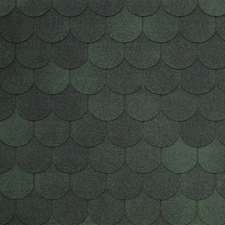 Гибкая черепица Tegola ASSISI verde 473 купить в Ельце