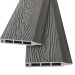 Заборная панель шип-паз EasyDecking Wood-Х 146х20 Серый купить в Ельце