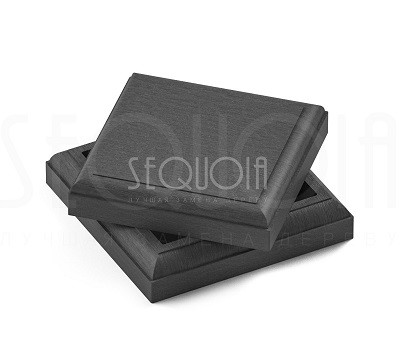 Комплект крышка/юбка для столба SEQUOIA GRAY купить в Ельце