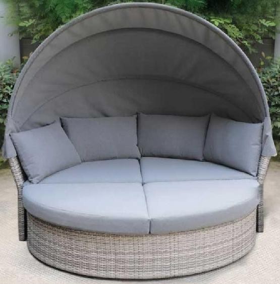 Диван-Трансформер AFINA плетеный из иск. ротанга AFM-325G Grey купить в Ельце