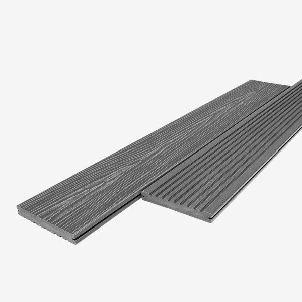 Террасная доска из ДПК RusDecking Unodeck Solid - Серый купить в Ельце