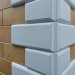 Угол Наружный к Фасадным Термопанелям Доломит Дагестанский Камень 400 мм Белый купить в Ельце