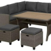 Комплект мебели AFINA плетеной из иск. ротанга AFM-307G-Grey купить в Ельце