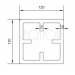 Столб SEQUOIA Evolution 3D WOOD GRAY купить в Ельце