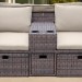 Комплект мебели AFINA плетеной из иск. ротанга AFM-330B Brown купить в Ельце