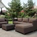 Комплект мебели AFINA плетеной из иск. ротанга YR821A Brown/Beige купить в Ельце