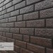 Фасадная панель Ю-Пласт Стоун Хаус Кирпич Коричневый купить в Ельце