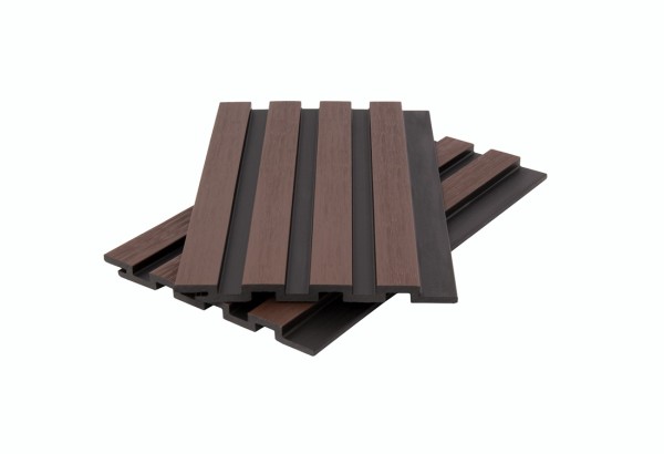 Стеновая панель брусковая двухцветная co-extrusion, chocolate mix купить в Ельце