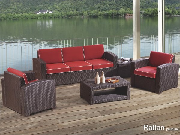 Уличные диваны и кресла коллекции Rattan Premium 5  купить в Ельце