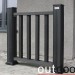 Ограждение из ДПК Outdoor Классик 3D STORM чёрный купить в Ельце