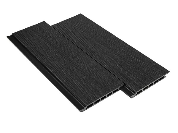 Фасадная панель из ДПК Deckart Vista 3D с текстурой дерева Графит купить в Ельце