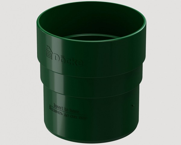 Муфта соединительная ПВХ Docke STANDART зеленый купить в Ельце