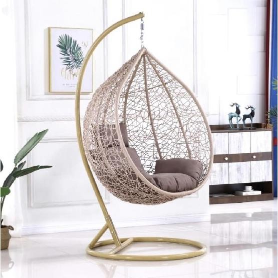 Кресло Подвесное из искусственного ротанга AFM-169A-XLB Beige купить в Ельце