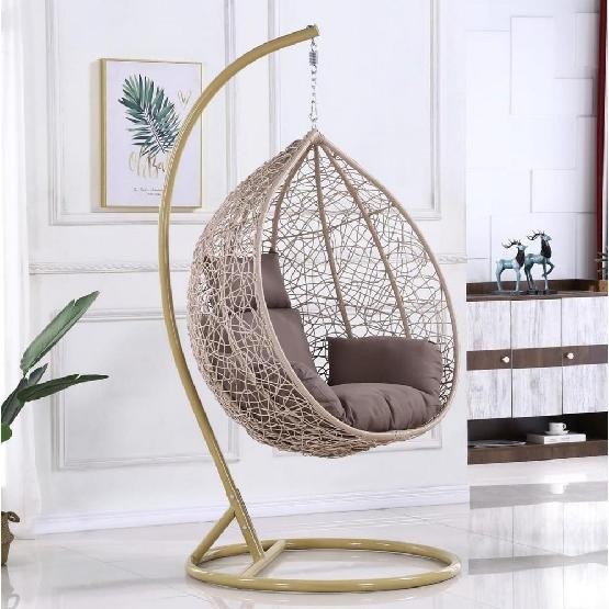 Кресло Подвесное из искусственного ротанга AFM-169A-LB Beige купить в Ельце