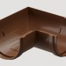 Угловой элемент 90˚ПВХ Docke STANDART Светло-коричневый купить в Ельце