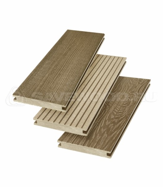 Террасная доска SW Fraxinus (R) полнотелая «SaveWood» Тик купить в Ельце
