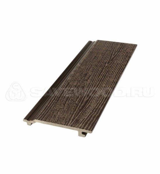 Сайдинг из дпк savewood sw-sorbus радиальный распил темно-коричневый купить в Ельце