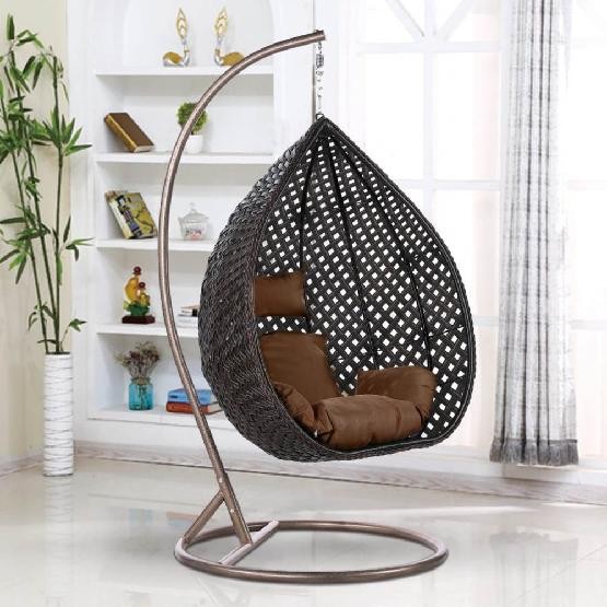 Кресло Подвесное из искусственного ротанга AFM-250B-L Brown купить в Ельце