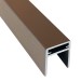 П-профиль Алюминиевый EasyDecking 35x25 Венге купить в Ельце