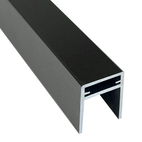 П-профиль Алюминиевый EasyDecking 35x25 Черное дерево купить в Ельце