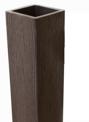 Столб опорный Woodvex Co-Extrusion Венге купить в Ельце