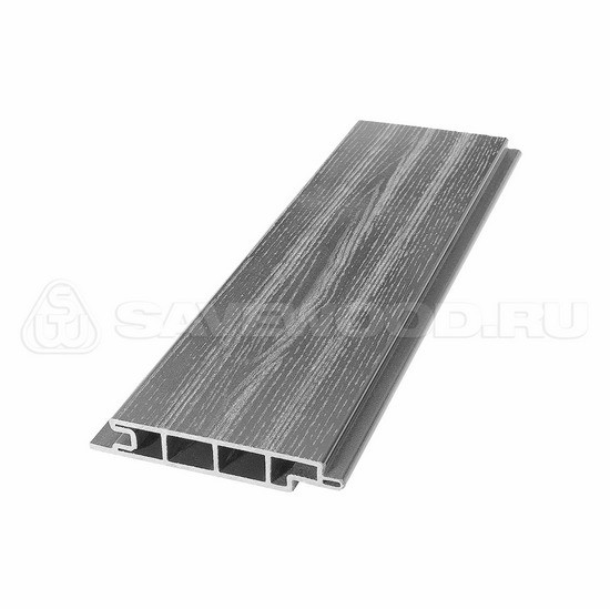Террасная доска из ДПК SW Padus радиальный распил «SaveWood» пепельный купить в Ельце