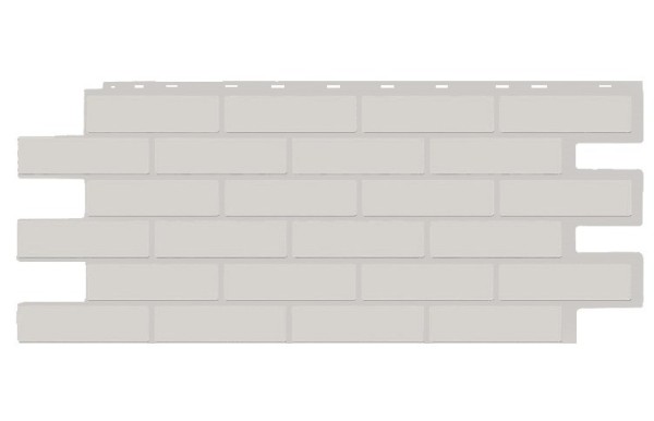 Фасадная панель T-Siding Кирпич Модерн Эко Уайт купить в Ельце