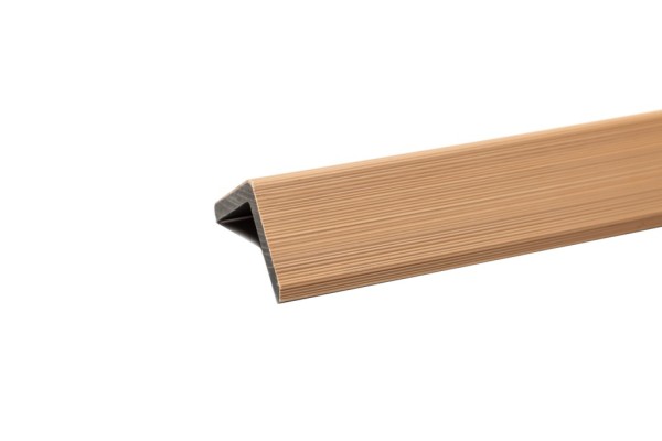 Уголок торцевой Ecodecking Скай коэкструзия 45х45х3000 Бук купить в Ельце