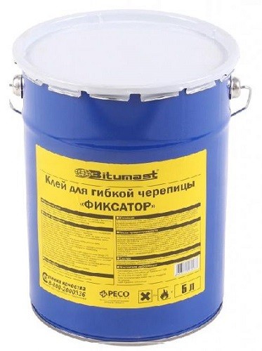 Клей для гибкой черепицы BITUMAST 5 л купить в Ельце