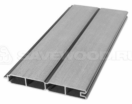 Заборный профиль из ДПК Savewood SW Agger матовый пепельный купить в Ельце
